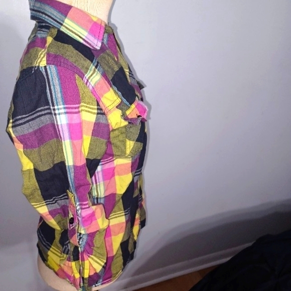 Beautifully Colored Flannel- W Sz Large - Picture 4 of 7